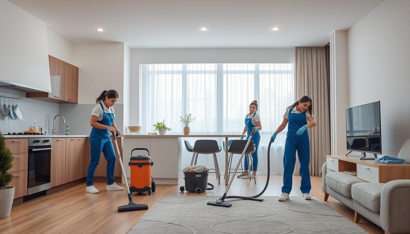 Move-in and move-out cleaning